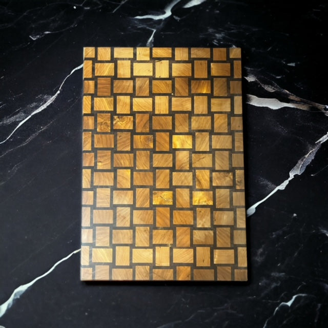 Basket Weave - Premium End Grain Cutting Board (Made to Order)